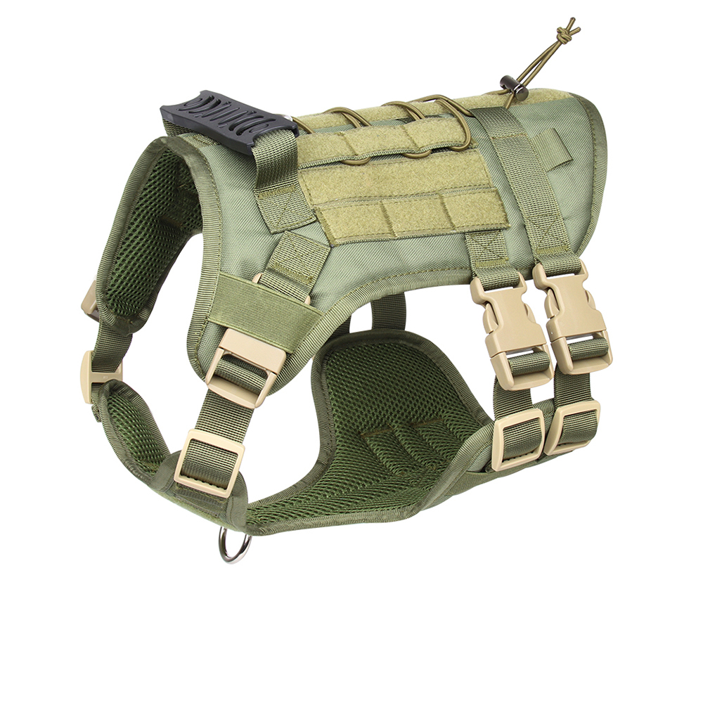 Oxford Fabric Tactical Dog Harness