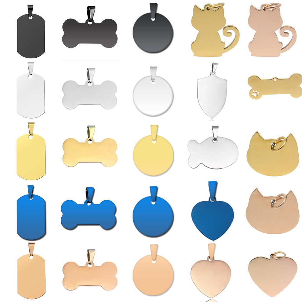 Personalized Pet Dog Cat ID Tag