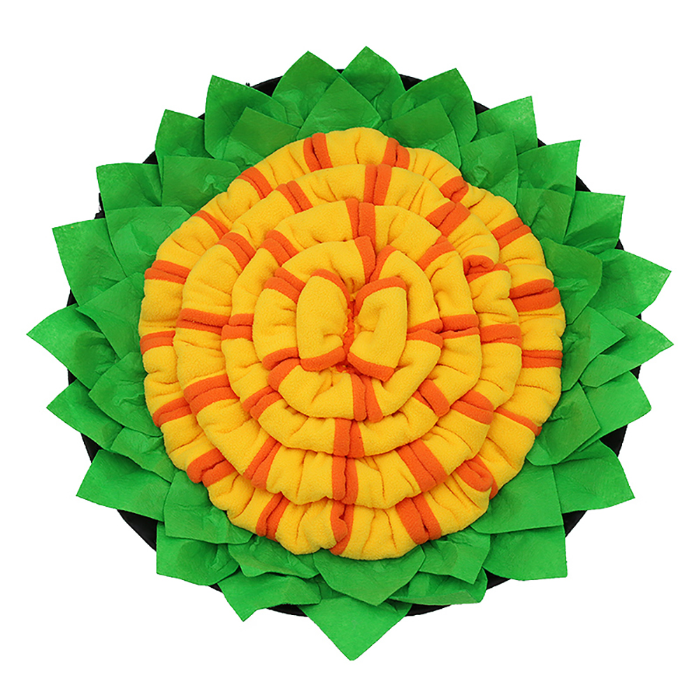Foldable Colorful Sunflower Dog Sniff Mat