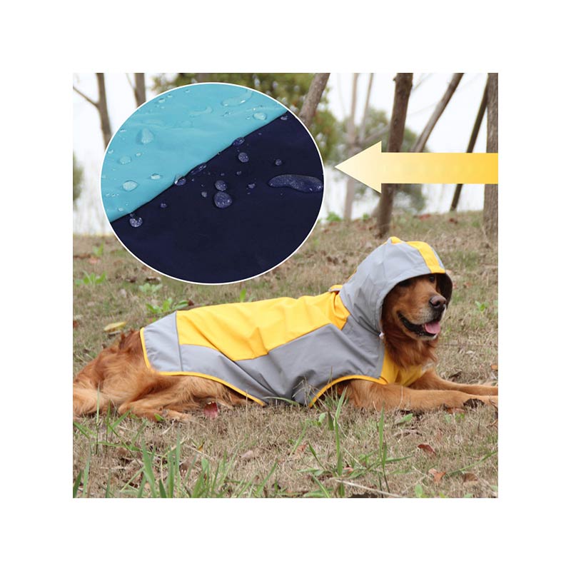 Reflective Large Dog Raincoats With Hood