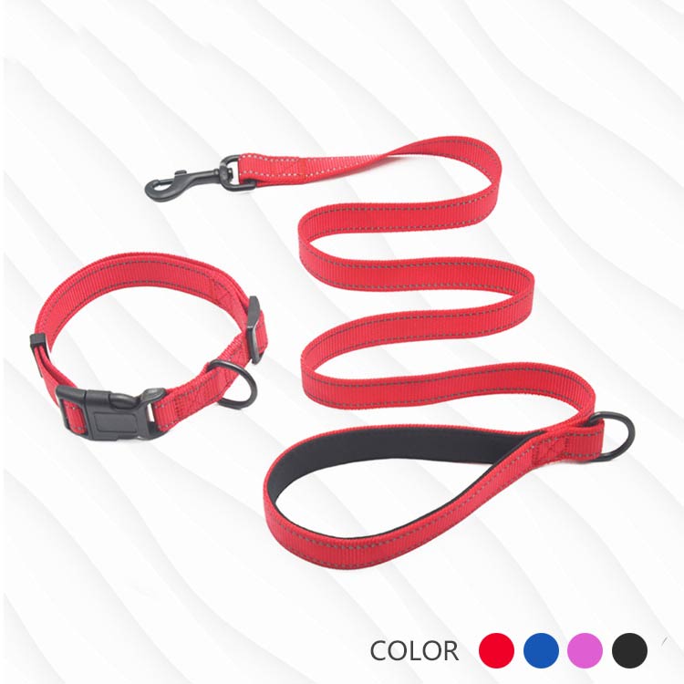 Nylon Pet Collar Leash Set