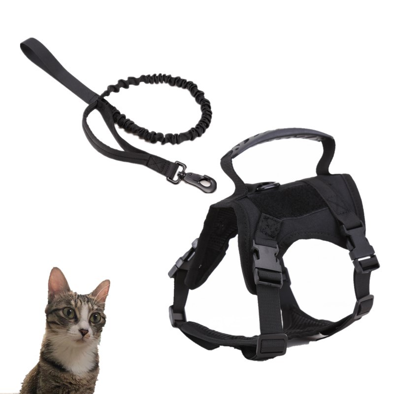 Tactical Pet Harness Leash Set