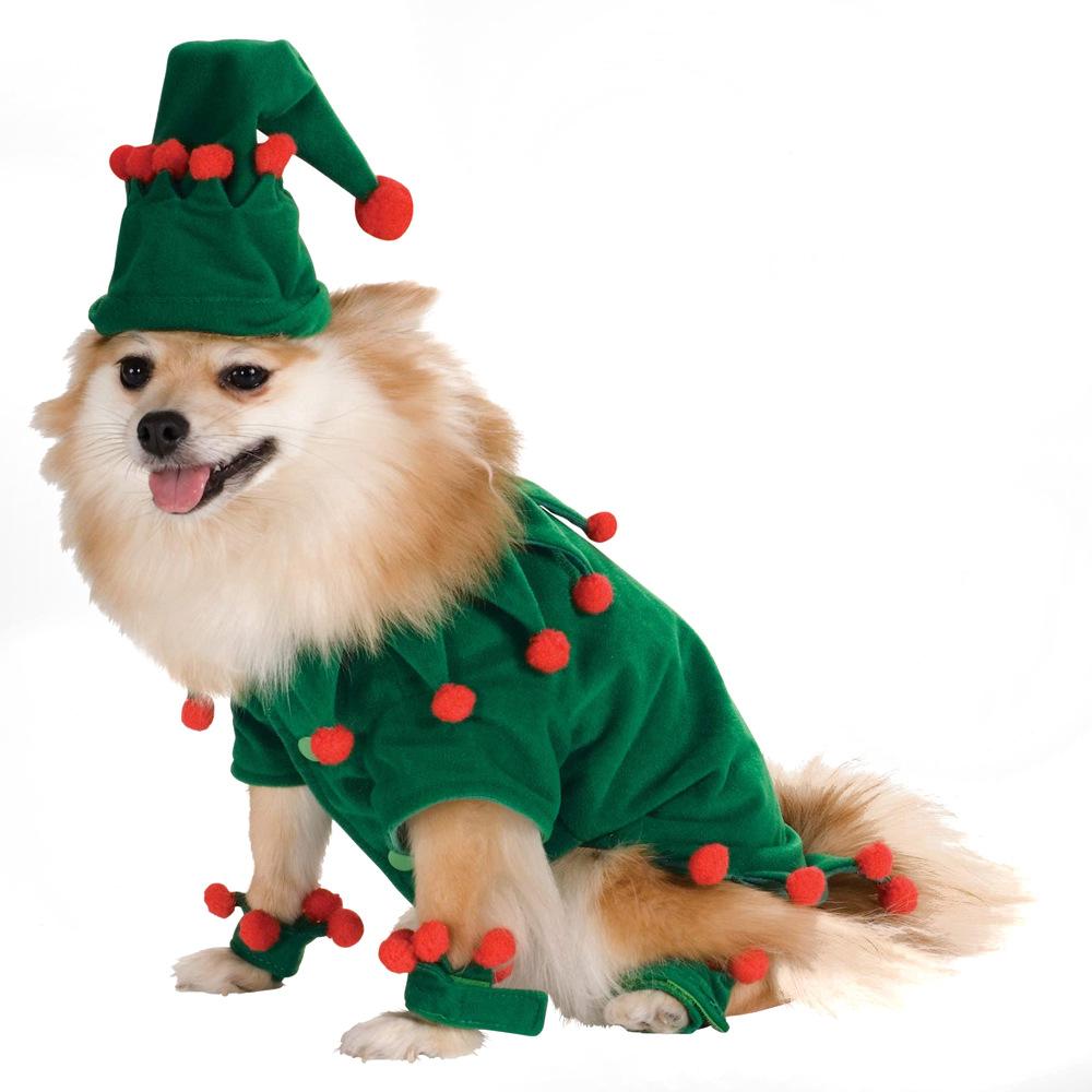 Christmas Pleuche Pet Costume
