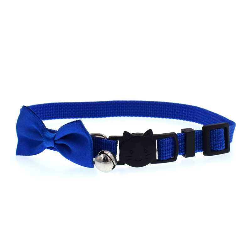 Adjustable Pet Bow Tie Collar with Bell