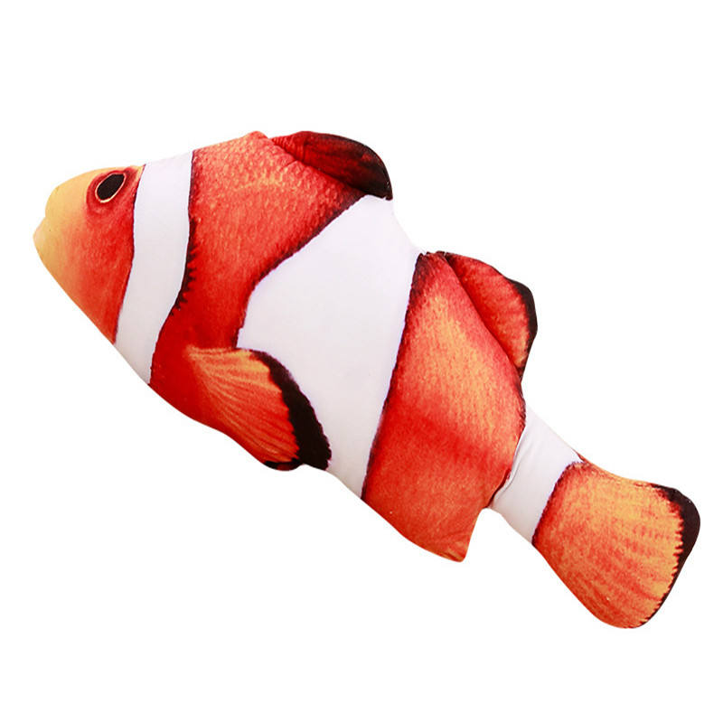 Fish Shape Realistic Fluffy Toy