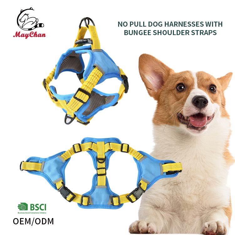 No Pull Dog Harness with Shock Absorptio