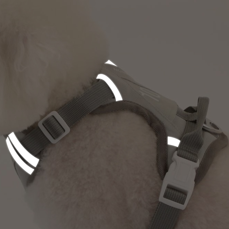 Hidden pocket sports pet harness