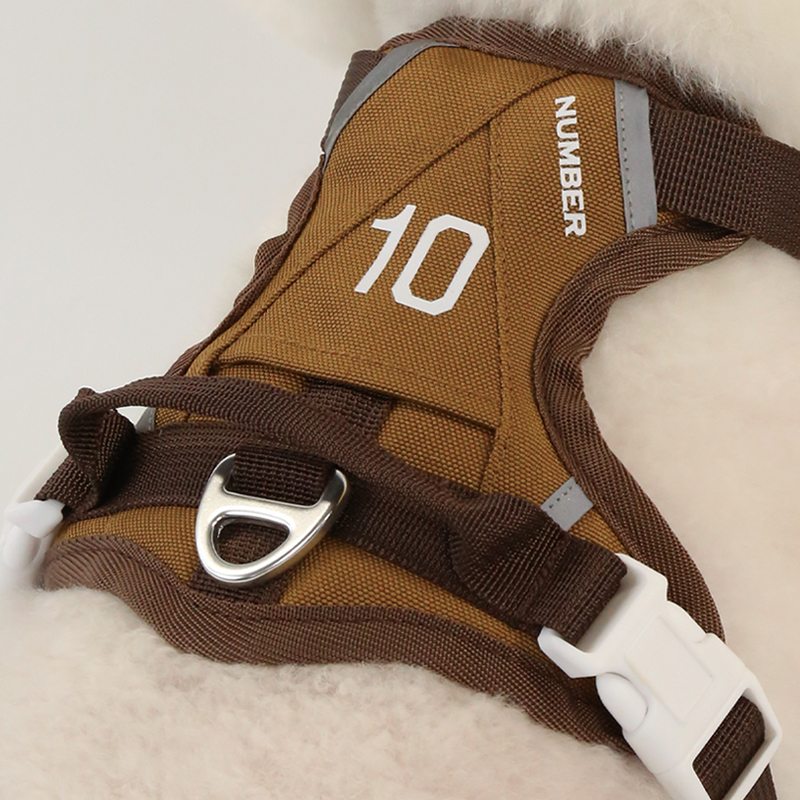 Hidden pocket sports pet harness