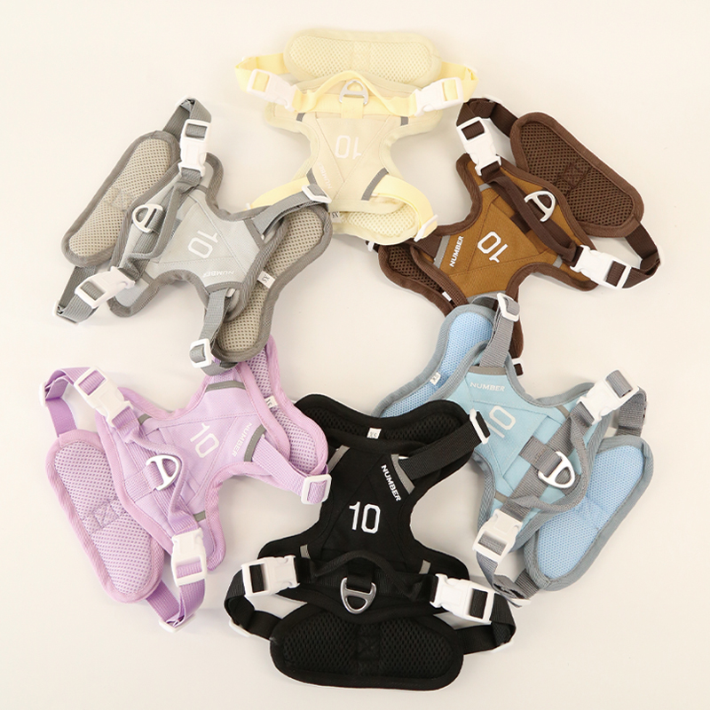 Hidden pocket sports pet harness